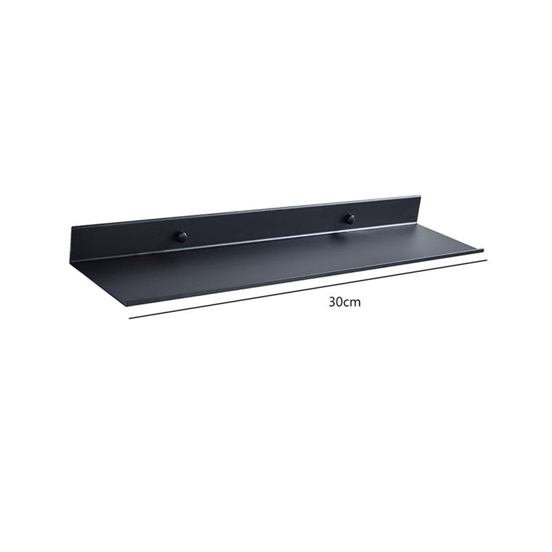 Black non-perforated bathroom shelf | Decor Gifts and More