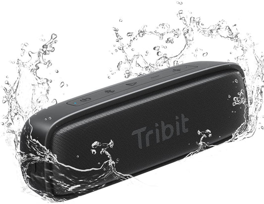 Tribit IPX7 Waterproof Bluetooth Speaker Ultra-Portable 12W Loud HD Sound Bluetooth 5.0 TWS Pairing, 10H Playtime, USB-C Charging, 100ft Range Perfect for Shower Pool Beach Travel, XSound Sur - Home Decor Gifts and More