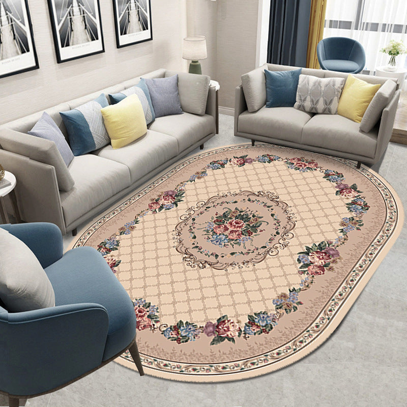 European Retro Style Living Room Coffee Table Carpet | Decor Gifts and More