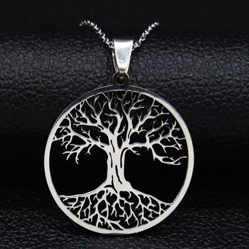 Women's Tree Of Life Stainless Steel Necklace | Decor Gifts and More