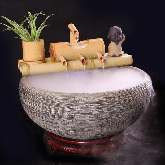 Fashion Bamboo Tube Filter Water Device Fountain Decoration | Decor Gifts and More