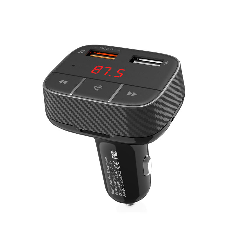 Car MP3 Bluetooth Player Fast Charge USB Charger FM Transmitter | Decor Gifts and More