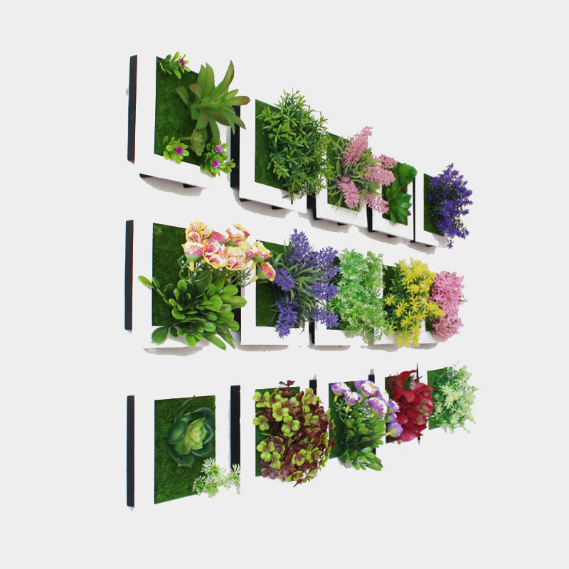 Wall-mounted Simulation Flower Frame Home Decoration Plant Wall | Decor Gifts and More