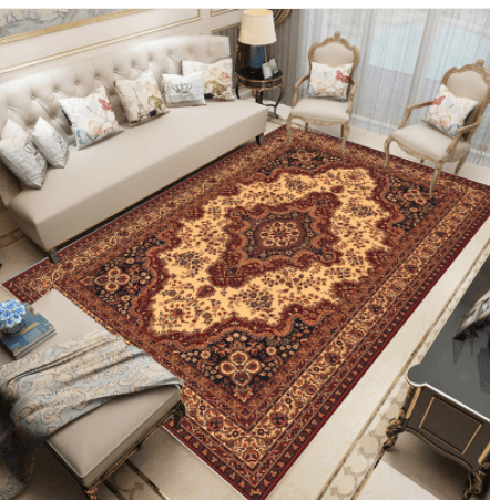 Persian Small Floral Living Room Carpet Turkish-style Carpet European-style Home Carpet Is | Decor Gifts and More