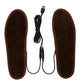 High Temperature USB Unisex Heated Fur Insole | Decor Gifts and More