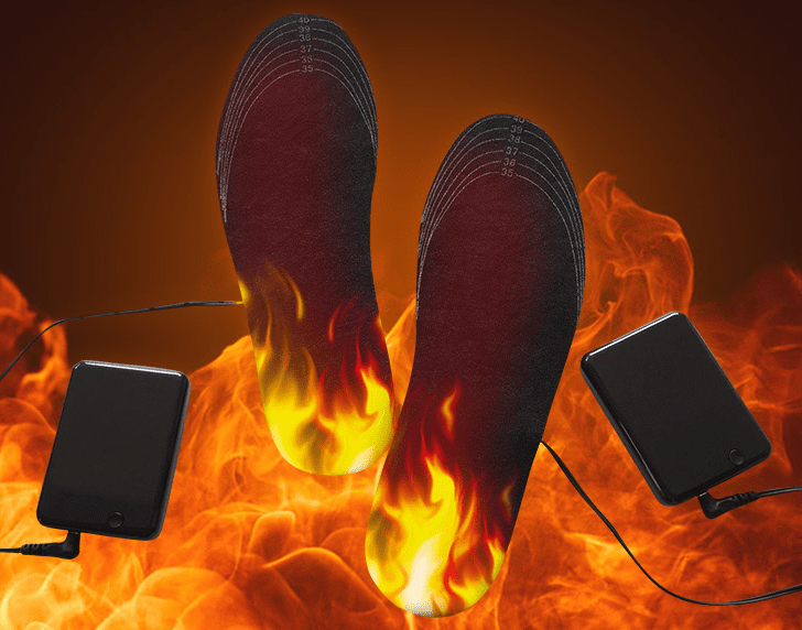 Heated Insoles USB Rechargeable | Decor Gifts and More