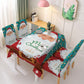 Christmas tablecloth chair cover | Decor Gifts and More