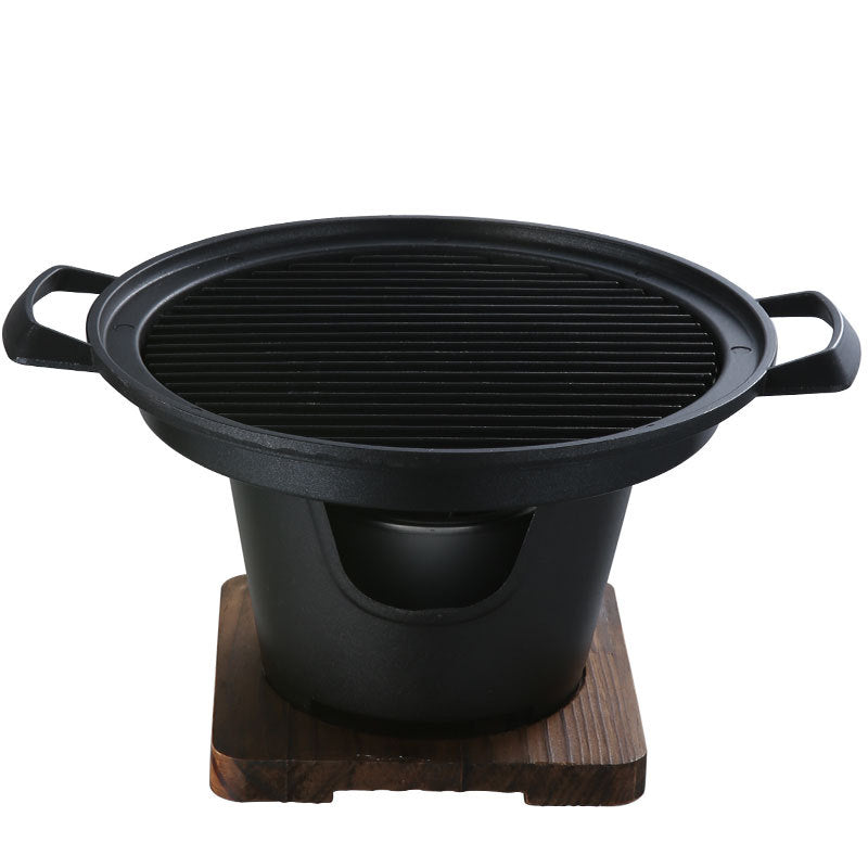 Food Non-Stick Small Barbecue Grill Household Indoor Barbecue Small Grill | Decor Gifts and More