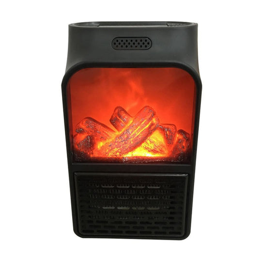 Mini Electric Fireplace Heater Electric Heater with Log Flame Effect Warm Air Heater Fanr 220V 50Hz | Decor Gifts and More