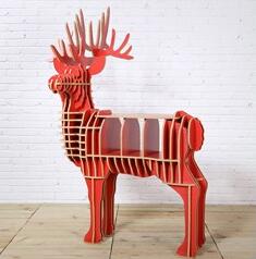 Simulation Moose Rack