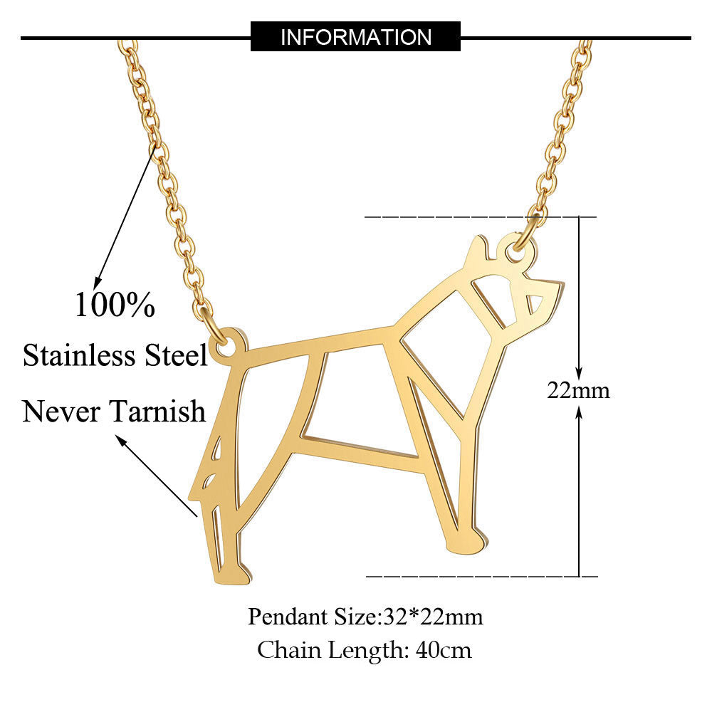 Fashionable personality stainless steel animal jewelry pendant necklace | Decor Gifts and More