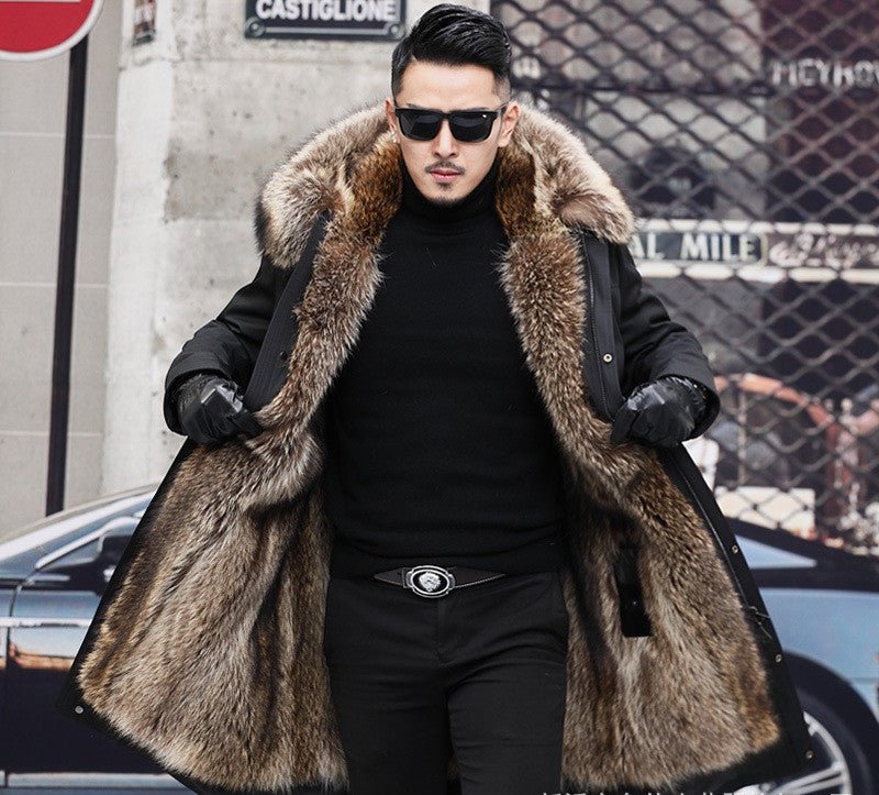 Extra heavy sable coat for men | Decor Gifts and More