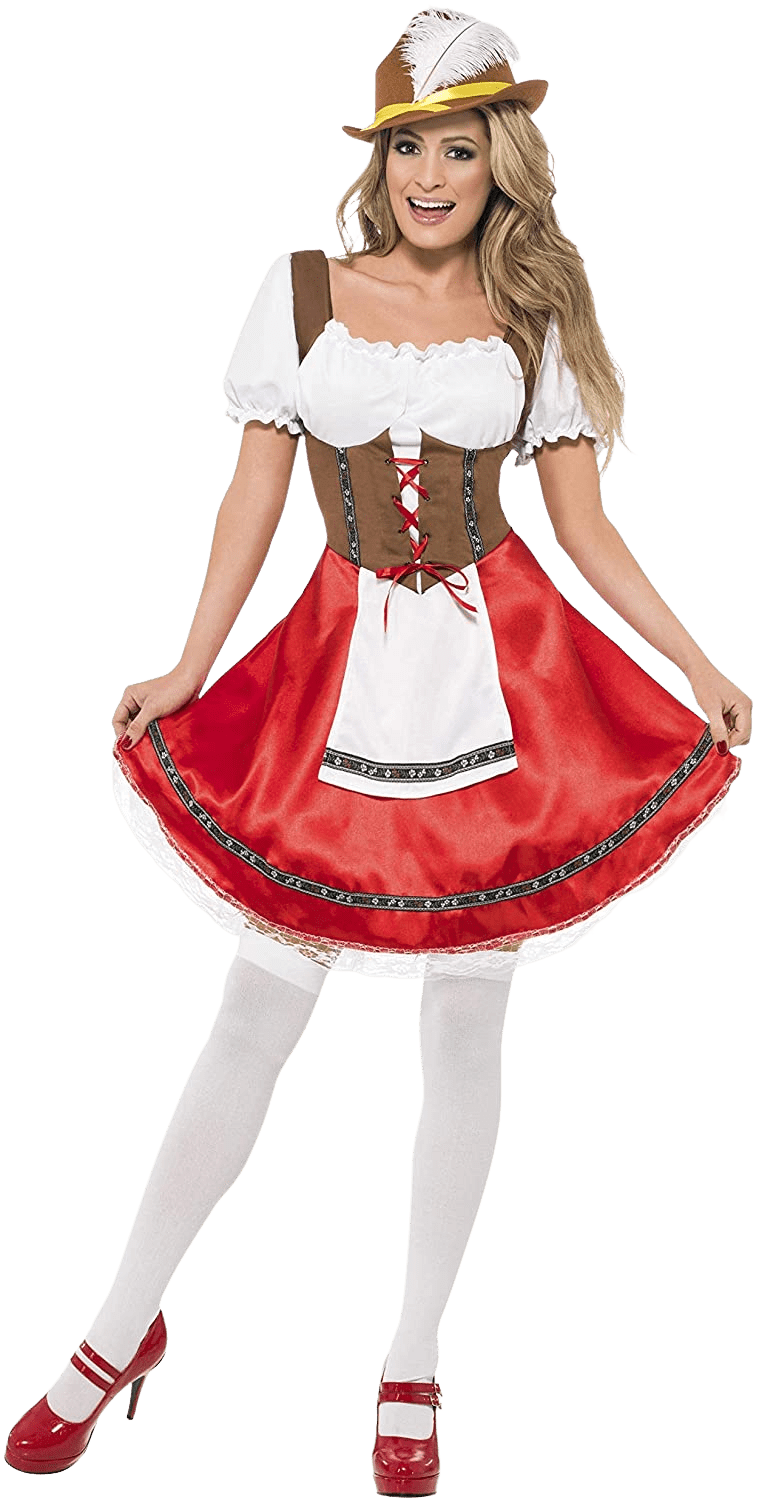 Smiffy's Women's Bavarian Wench Costume | Decor Gifts and More