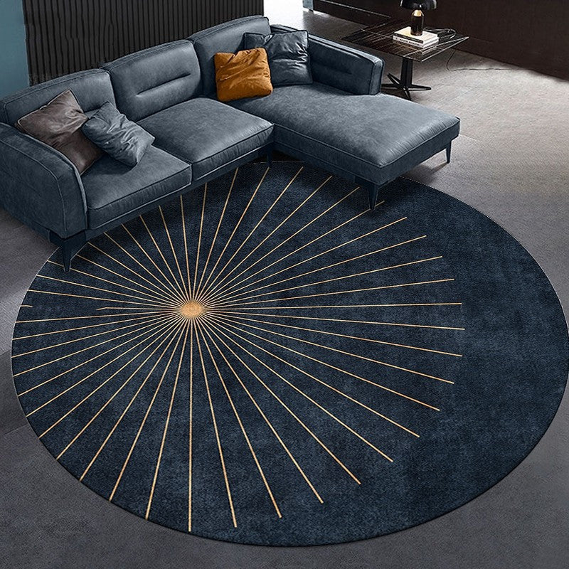 Dirt-resistant Office Computer Underfoot Round Carpet Pad | Decor Gifts and More