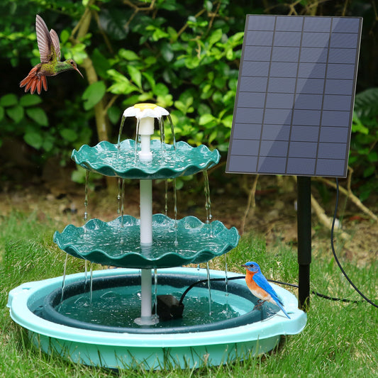 Small Automatic Water Circulation Of Outdoor Solar Fountain