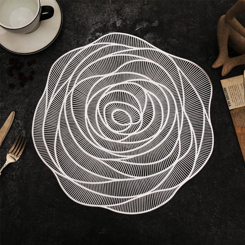 European High-grade Decorative PVC Rose Type Insulation Pad | Decor Gifts and More