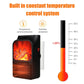 Mini Electric Fireplace Heater Electric Heater with Log Flame Effect Warm Air Heater Fanr 220V 50Hz | Decor Gifts and More