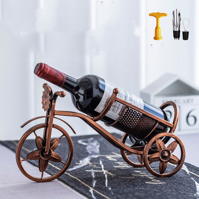 Wrought Iron Wine Rack European Ornaments | Decor Gifts and More