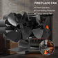 8 Leaf Double Head Fireplace Heat Power Fan | Decor Gifts and More