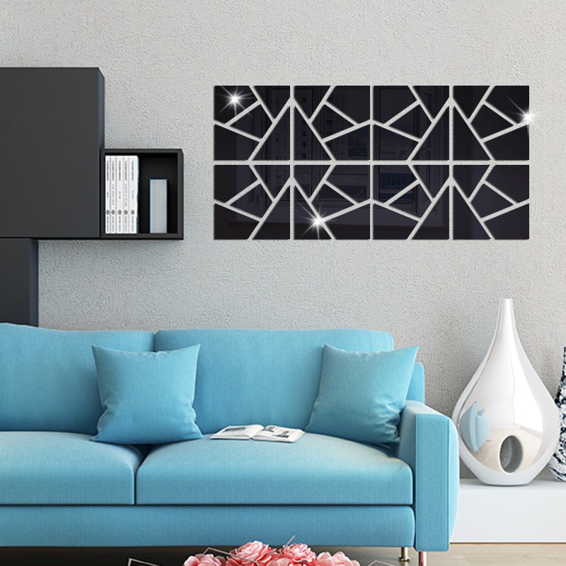 Geometric Mirror Wall Sticker Decorative | Decor Gifts and More