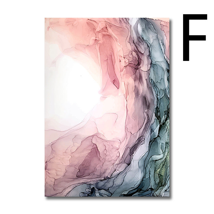 Color Cloud Canvas Poster Modern Abstract Wall Art Painting | Decor Gifts and More