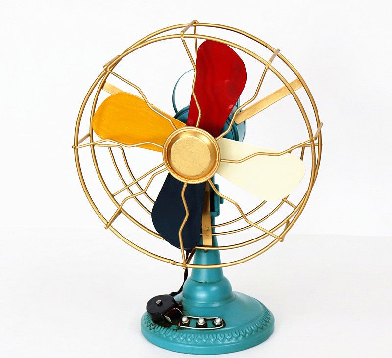 Wrought Iron Fan Creative Home Decoration Ornaments