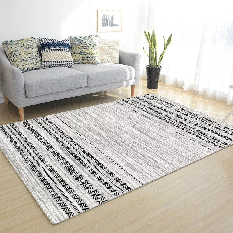 Modern Minimalist Atmosphere Living Room Carpet | Decor Gifts and More