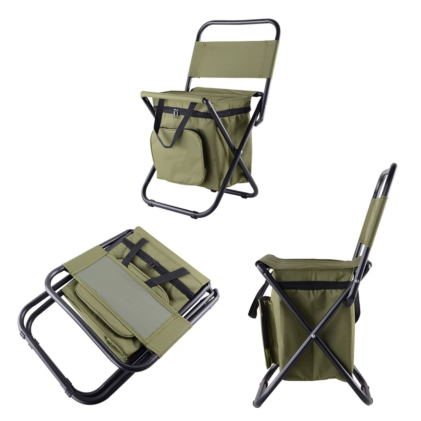 Fishing Chair Movable Refrigerator Keep Warm Cold Portable Folding Beach Chair | Decor Gifts and More