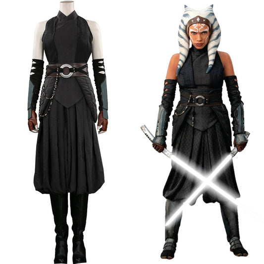 Ahsoka Tano Cosplay Deluxe Costume Outfits Halloween Carnival Suit | Decor Gifts and More