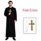 Umorden Easter Purim Halloween Costume for Men Father Priest Bishop Costumes Christian Pastor Clergyman Cosplay | Decor Gifts and More