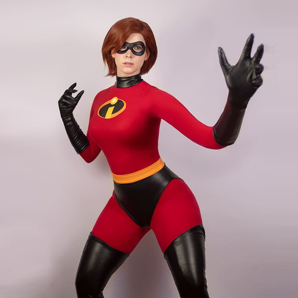 Mrs Incredibles Cosplay Deluxe Costume for Women | Decor Gifts and More