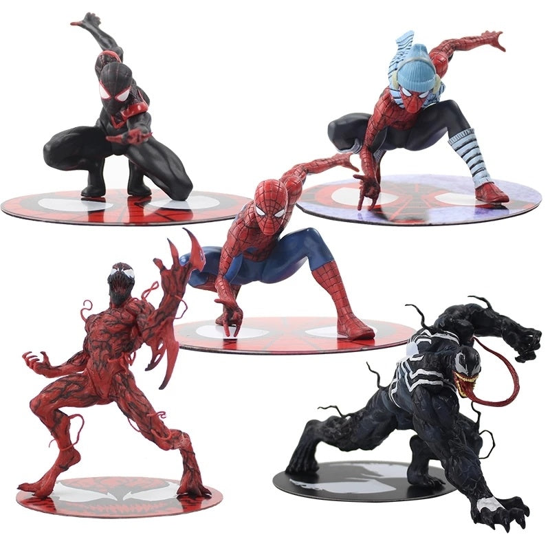 Spiderman Venom Figure Cletus Kasady Massacre 1/10 Scale Statue Marvel Avengers Model Action Figures Toys Kids Gift Figma - Home Decor Gifts and More