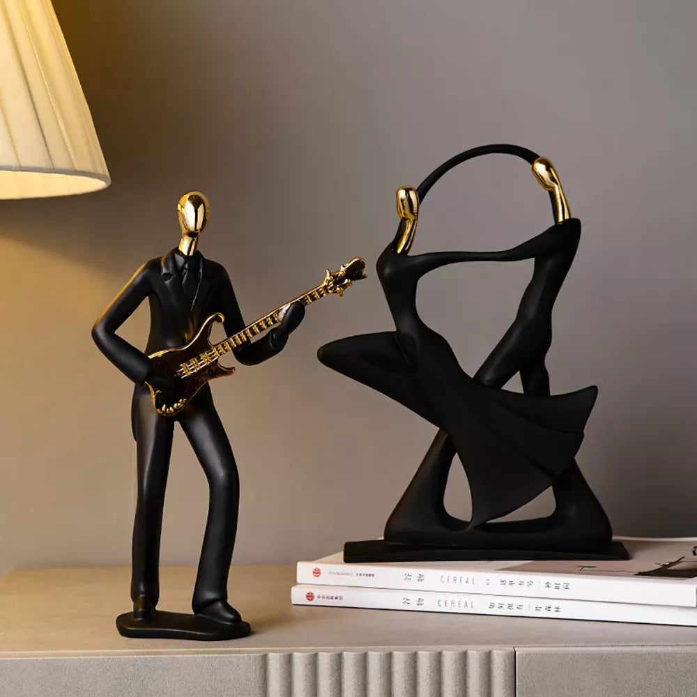 Sports Statue Abstract Figurines for Interior Home Decor Accessories Living Room Decoration Resin Figurine Christmas Decoration - Home Decor Gifts and More