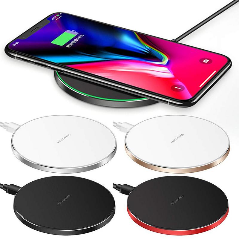 Universal Wireless Charger Qi-5W 7.5W 10W For All Qi-Enabled Phones - Home Decor Gifts and More