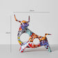 Nordic Art Graffiti Cow Ornaments Creative Home Decorations | Decor Gifts and More