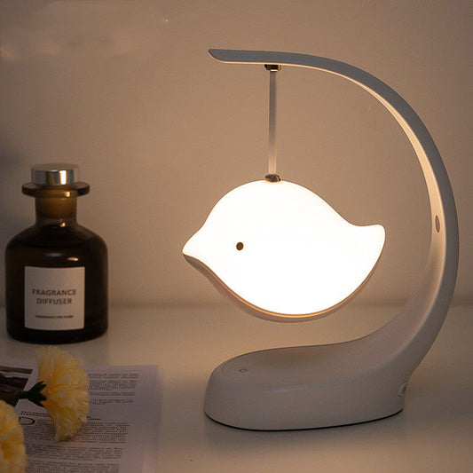 USB Baby Sound Machine Multi-Color Stepless Dimming Cute Bird Lamp For Decoration Gift