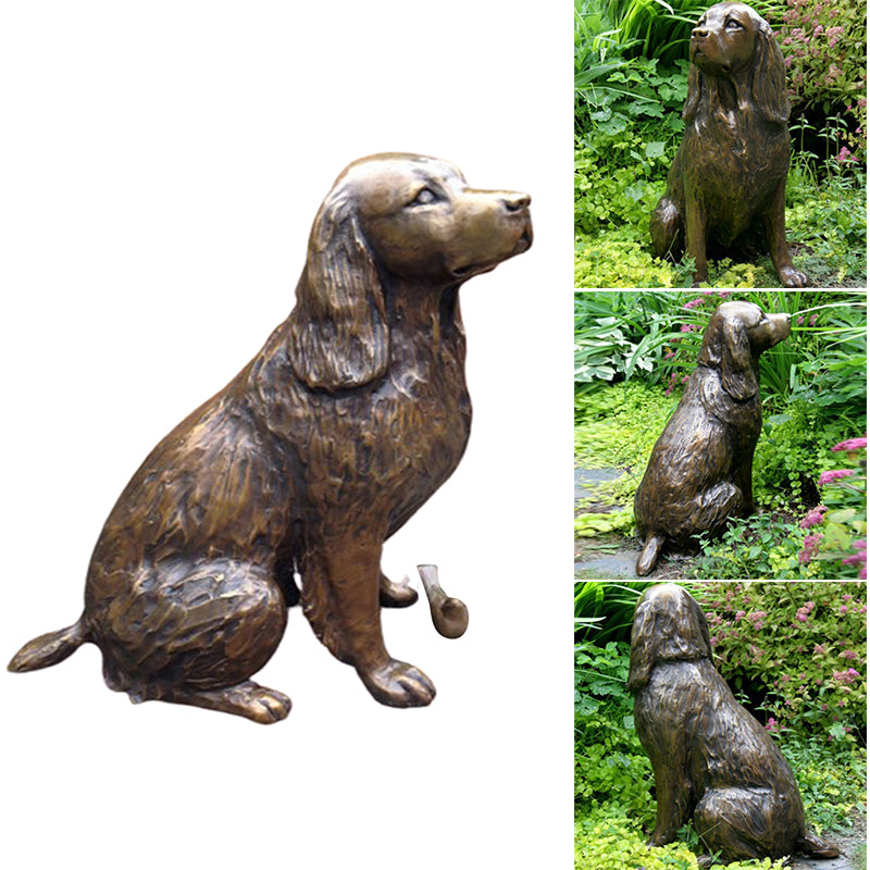 Golden Retriever Statue Animal Garden Ornament | Decor Gifts and More