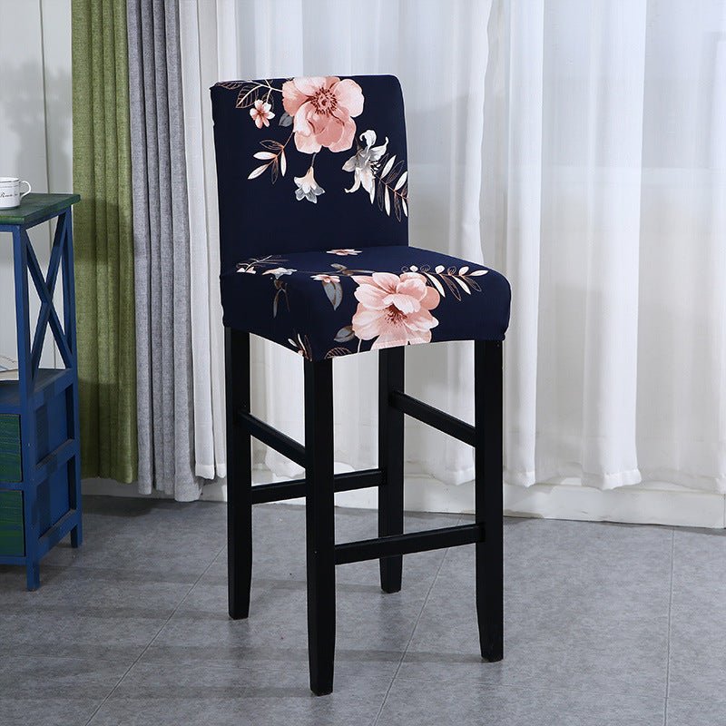 Low Back Chair Cover Household All-inclusive Anti-fouling Elastic Dining Chair Cover | Decor Gifts and More