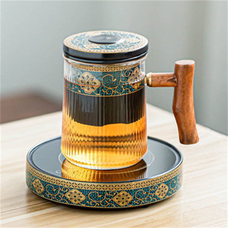 Japanese Tea Separation Glass Mug Thermostat Set | Decor Gifts and More