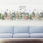 Plants Realistic Skirting Door Bedroom Porch Wall Decoration Stickers