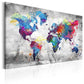 HD World Map Wall Picture Painting Living Room Decoration Mural | Decor Gifts and More