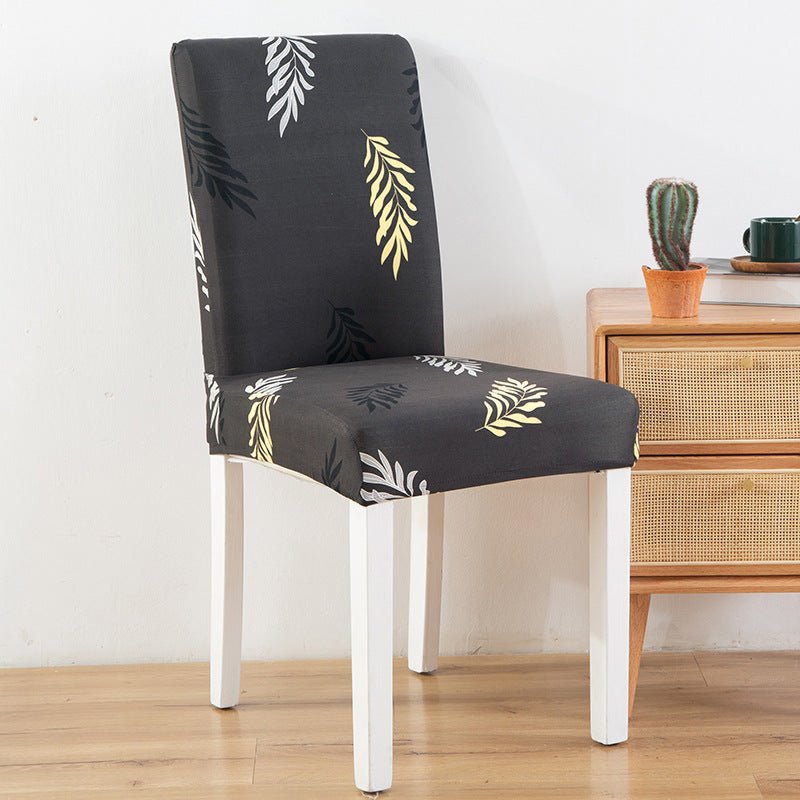 New Chair Cover Printed Chair Cover Elastic Antifouling Hotel Household Chair Cushion Protective Cover | Decor Gifts and More