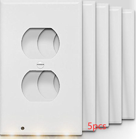 Durable Convenient Outlet Cover Duplex Wall Plate Led | Decor Gifts and More