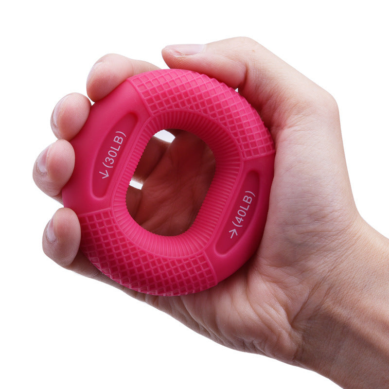 Silicone Adjustable Handle 20-80 Pounds Grip Ring Finger Forearm Trainer | Decor Gifts and More