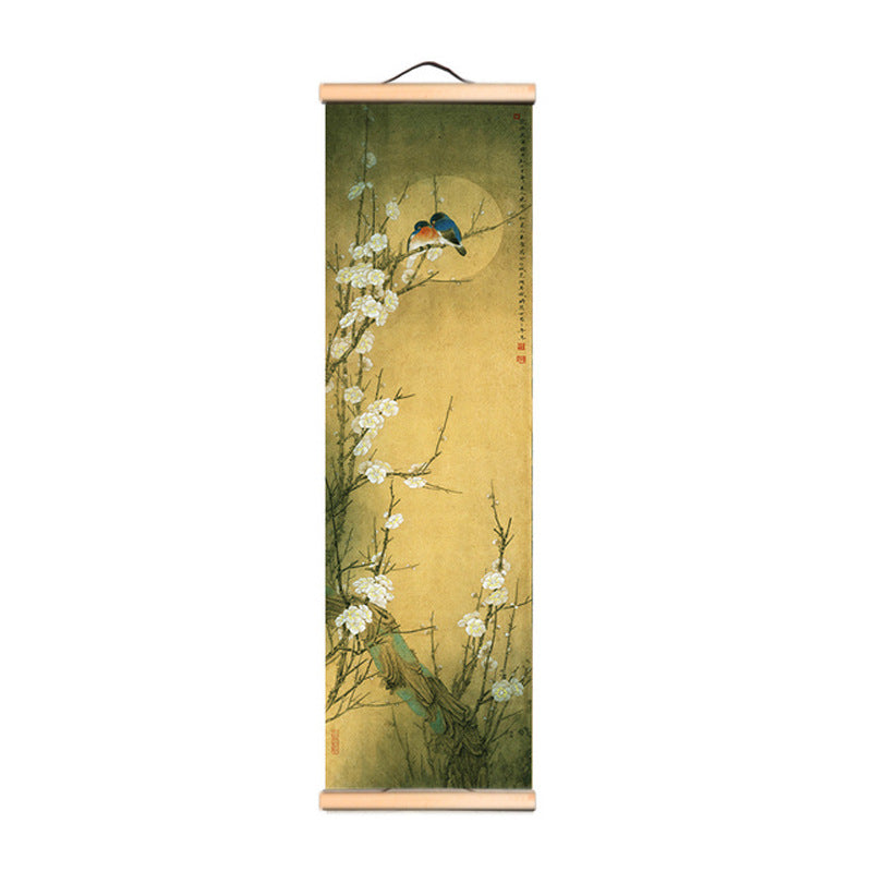 Solid Wood Finished Paintings Flowers And Birds Landscape | Decor Gifts and More