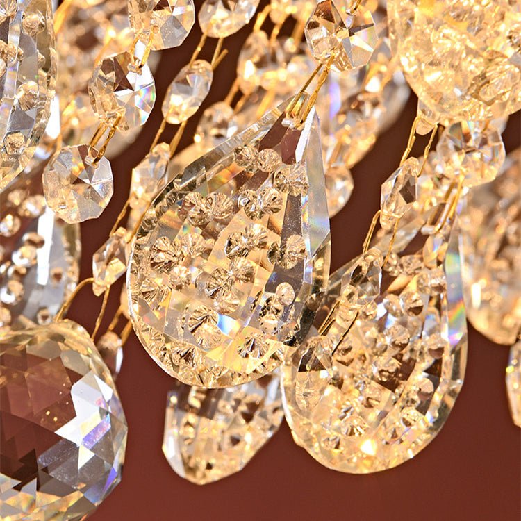 Water Drop High Transparent Crystal Gorgeous Umbrella Chandelier | Decor Gifts and More