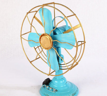 Wrought Iron Fan Creative Home Decoration Ornaments