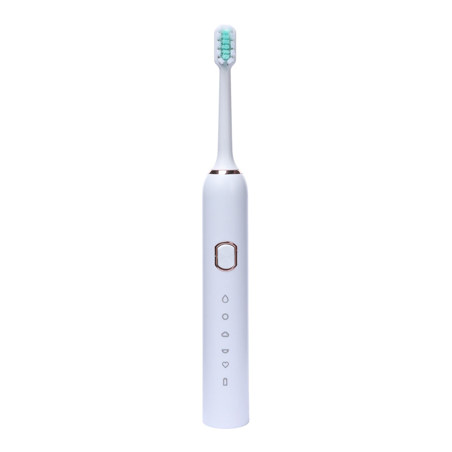 Electric Toothbrush Tongue Scraper 2 Brush Heads 5 Modes Rechargeable | Decor Gifts and More