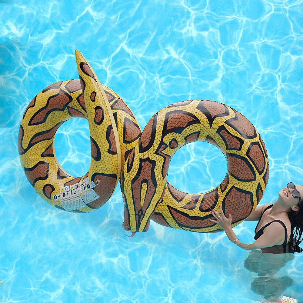 Large Lifesaving Float Inflatable Holiday Swimming Ring | Decor Gifts and More