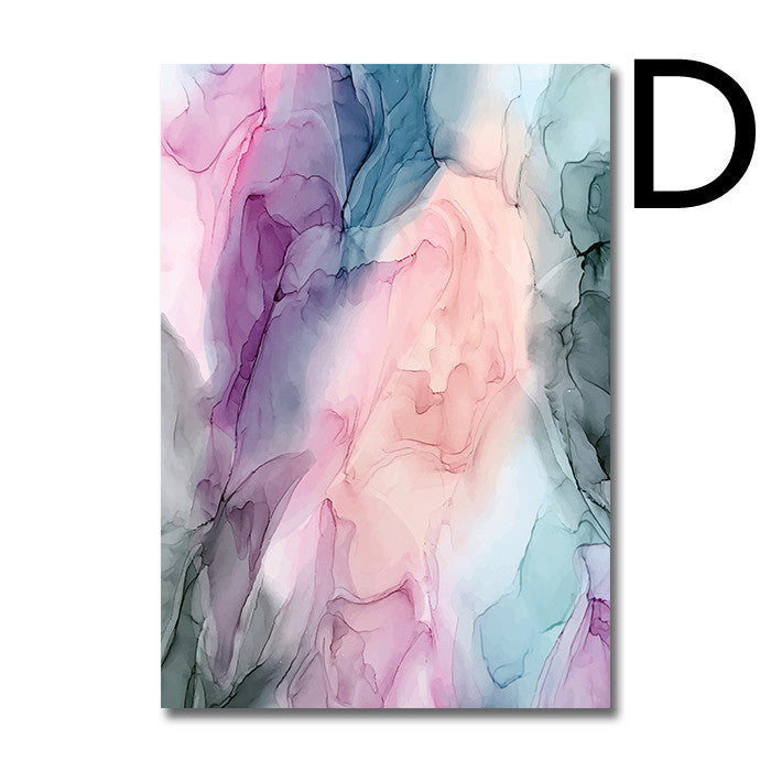 Color Cloud Canvas Poster Modern Abstract Wall Art Painting | Decor Gifts and More